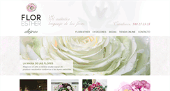 Desktop Screenshot of florestherabejeras.com